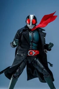 New 1/12 Kamen Rider Coat Scarf Outfit Costume for 6" SHF Figure (No figure) - Picture 1 of 10
