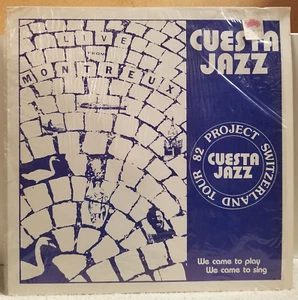 CUESTA JAZZ LIVE FROM MONTREUX - 82 PROJECT SWITZERLAND TOUR VINYL LP -JazzEnsem - Picture 1 of 6