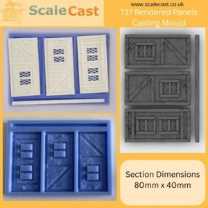 Timber & Render Thema - Render 80x40 Fensterabschnitte Form T17 - Bild 1 von 2