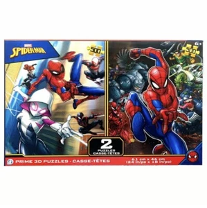 Marvel Spider-Man Prime 3D DOPPELPACK Linsenpuzzle à 500 Teile Kinder ~ - Bild 1 von 5
