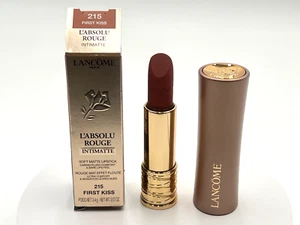 NEW LANCOME PARIS L'ABSOLU ROUGE INTIMATTE SOFT MATTE LIPSTICK in 215 FIRST KISS - Picture 1 of 5