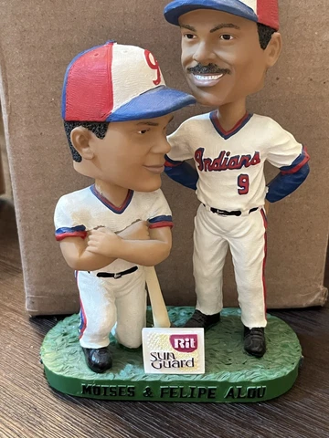 Indianapolis Indians Alou Dual Bobble Father & Son Bobble Moises & Felipe Alou Cover