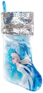 Disney Frozen II Elsa Christmas Stocking Sequins 18 Inches Ships Free - Picture 1 of 1