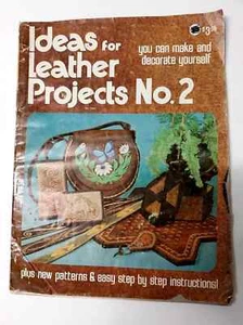 Vintage 1975 'Ideas for Leather Projects No. 2' by Tandy Leather Co. U.S.A - Picture 1 of 5