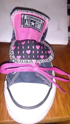 Corazones Converse azul marino/rosa en el interior. Mujer. 6 Foto 1 de 4