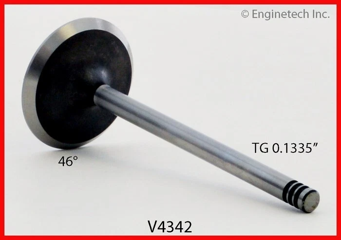 V4342 Intake Valve for Jeep Grand Cherokee ZJ & WJ 4.0L 53010512AA Wrangler - Image 1 of 2