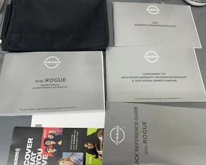 2024 Nissan Rogue Owners Manual w/ Case 24 books S SV SL Factory OEM - Picture 1 of 7