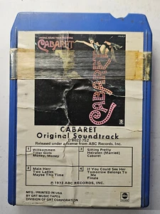 CABARET Original Soundtrack 8 Track - Tested - Imagen 1 de 1