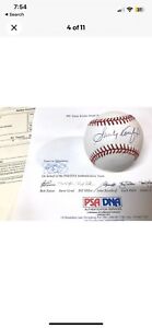 Sandy Koufax Signed Baseball Autograph PSA/DNA HOF Dodgers PSA & Gallery Papers