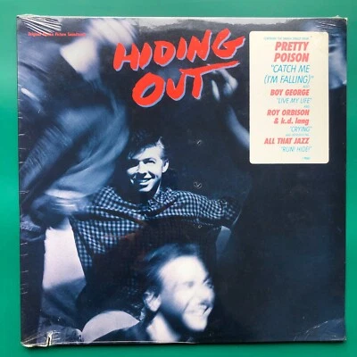 HIDING OUT Synthpop Film Soundtrack LP Pretty Poison Boy George k.d. Lang SEALED - Image 1 of 4