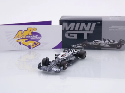 TSM Mini GT MGT00539-L # Alpha Tauri AT03 Nr.10 Abu Dhabi GP 2022 " Gasly " 1:64 - Bild 1 von 4