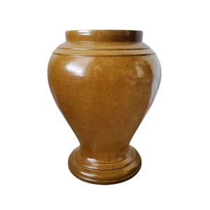 Jarrón de cerámica italiano de colección tarro lanzado a mano artesanal Italia 7 3/4" edición limitada - Imagen 1 de 11