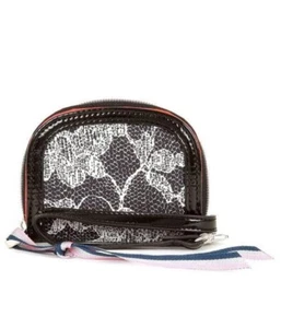 Teen Vogue Jane Doe ID Wristlet Black/White Floral Lace. (NWT) Retail Price $28 - Picture 1 of 5