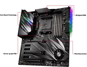 Placa madre para juego PARA MSI PRESTIGE X570 CREATION admite 3950X 100% trabajo de prueba - Imagen 1 de 3