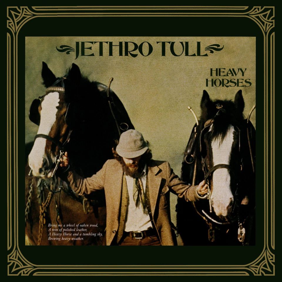 JETHRO TULL Heavy Horses BANNER 2x2 Ft Fabric Poster Tapestry Flag album art - Image 1 of 3