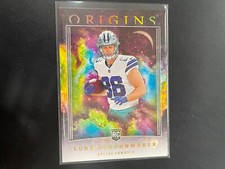 Luke Schoonmaker 2023 Panini Origins Rookie Card RC #121 Dallas Cowboys H7