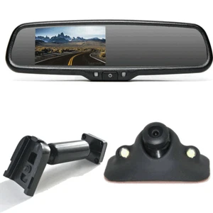 OEM 4.3"Rear View No.1 Bracket Mirror Monitor Backup Reversing Camera For Toyota - Picture 1 of 13