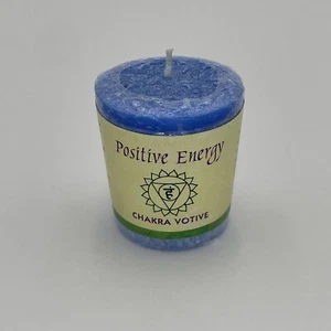 Aloha Bay Positive Energy Throat Chakra Votive Candle - Picture 1 of 6