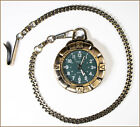 Capezio Quartz Pocket Watch W/Chain - Works Perfectly - Model #203 - Japan Movt.