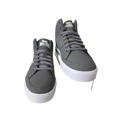 LONSDALE HOMBRES Zapatillas Botas Alta Top Canon Gris Talla UK 7 EU 41 EX-DISPLAY  Foto 1 de 4