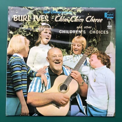 Burl Ives CHIM CHIM CHEREE And Other CHILDREN'S CHOICES Nursery Rhymes LP Disney - Image 1 of 4