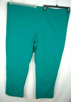 Pantalones Médicos Sólidos Hunter Verde Mezcla de Algodón Enfermería Unisex Talla 2X Estilo # UZ13151B Foto 1 de 4