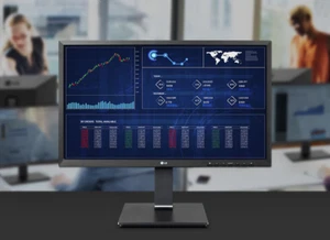 LG 24CQ650W-BP All-In-One PC Thin Client Quad Core 8GBRAM 256GBSSD 24" FHD Pivot - Bild 1 von 13