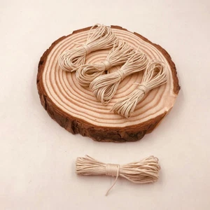 25 Meters Waxed Polyester Cord Beige 1mm Necklace Jewellery Rope String Thread - Picture 1 of 6