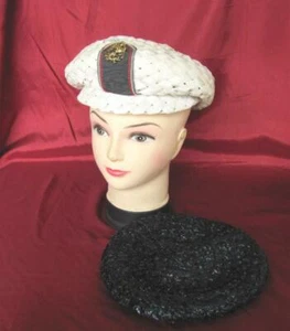 VINTAGE 1960s LADIES SET OF TWO HATS - Picture 1 of 12