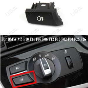 For BMW M5 F10 F11 F07 F06 F12 F13 F02 F04 F25 F26 Rear Fog Light Switch Button~ - Foto 1 di 3