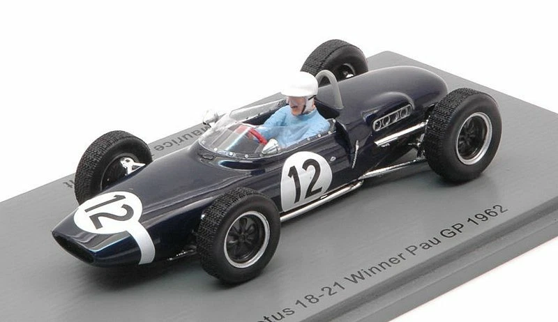 Lotus 18-21 Winner GP de Pau 1962 Maurice Trintignant 1:43 SPARK S7451 - Immagine 1 di 1
