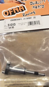 OFNA 51313 Crank Shaft for Picco .21 Sport engine rare Nitro RC Car parts - Picture 1 of 3