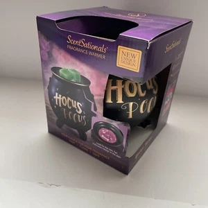 Hocus Pocus Scent Sationals Wax Warmer Halloween Themed ScentSationals Black New - Picture 1 of 5