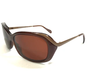 Oliver Peoples Sunglasses OV5111S 1059/13 Caressa Brown Square with Brown Lenses - Picture 1 of 12