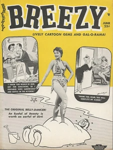 Humorama Breezy  June 1956 Dan DeCarlo  Bill Wenzel Jefferson Machamer Cartoons - Bild 1 von 2