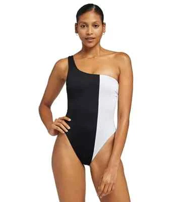Vitamin A L12007 Womens Black Eclipse One-Piece Swimsuit Size 12D/XL - Image 1 of 2