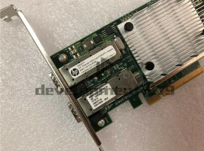One HP ETHERNET 10GB 2-PORT 530SFP+ 652501-001 ADAPTER 652503-B21 656244-001 - Image 1 of 4
