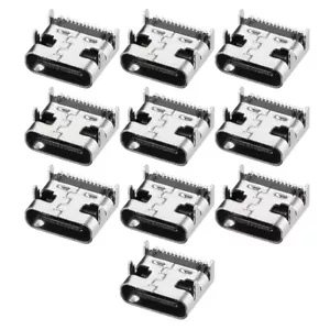 conector usb pcb tipo c 3.1 hembra de 16 pines toma de carga rápida 10 unids - Imagen 1 de 4