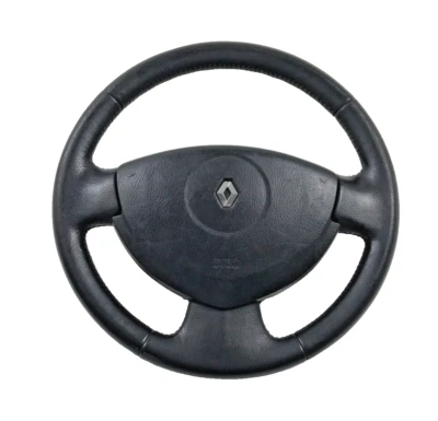 Lenkrad Leder Renault Clio II 2 8200058851  8200236060 mit Airbag - Bild 1 von 3