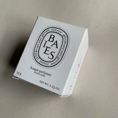 Diptyque - Baies - Vela perfumada - 35 g / 1,23 oz. - NUEVO Viaje tamaño pequeño mini Foto 1 de 4