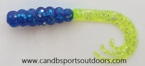 AWD BAITS WOW GRUBS - ZAFFIRO BLU 2" CONFEZIONE DA 20 (WG61) - Foto 1 di 2