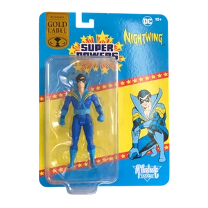 DC Comics Nightwing Gold Label Super Powers 5" Figure - Foto 1 di 2
