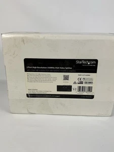 StarTech StarTech 2 Port High Resolution VGA Video Splitter - 350 MHz (ST122PRO) - Picture 1 of 7