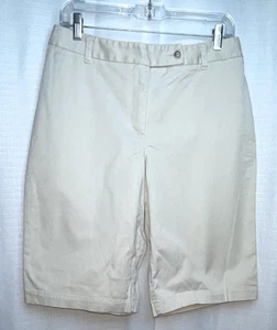 Pantalones Cortos Additions by Chico's Caqui Talla 1 (M/8) Beige B*O - Imagen 1 de 3