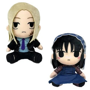 SAKAMOTO DAYS Original Plush Doll Sitting Osaragi Shishiba Set of 2 Taito NEW JP - Picture 1 of 4