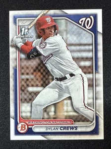 Dylan Crews 2024 1st Bowman #BP-23 Washington Nationals - Picture 1 of 3