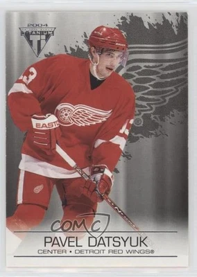 2003-04 Pacific Private Stock Titanium Retail Pavel Datsyuk #35 HOF - Image 1 of 2