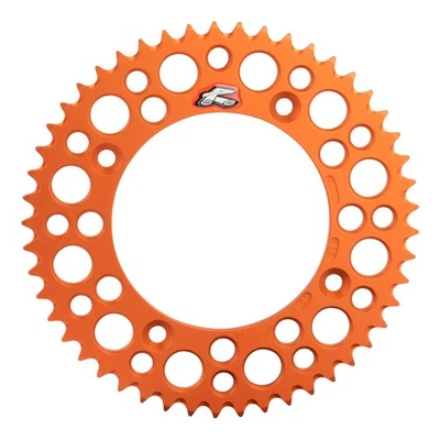Piñón trasero Renthal 48 dientes naranja para KTM HUSQVARNA GASGAS Foto 1 de 2