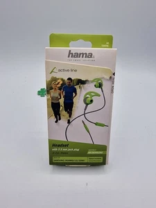 Hama 00184096 Kopfhörer In Ear Stereo Sport Headset mit Mikrofon - Picture 1 of 3