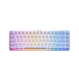 STREAK65 LP | White | Compact RGB Gaming Mechanical Keyboard Speed Switches |... - Picture 1 of 8